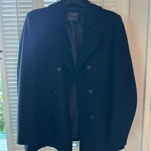 Forget 21 black trench coat